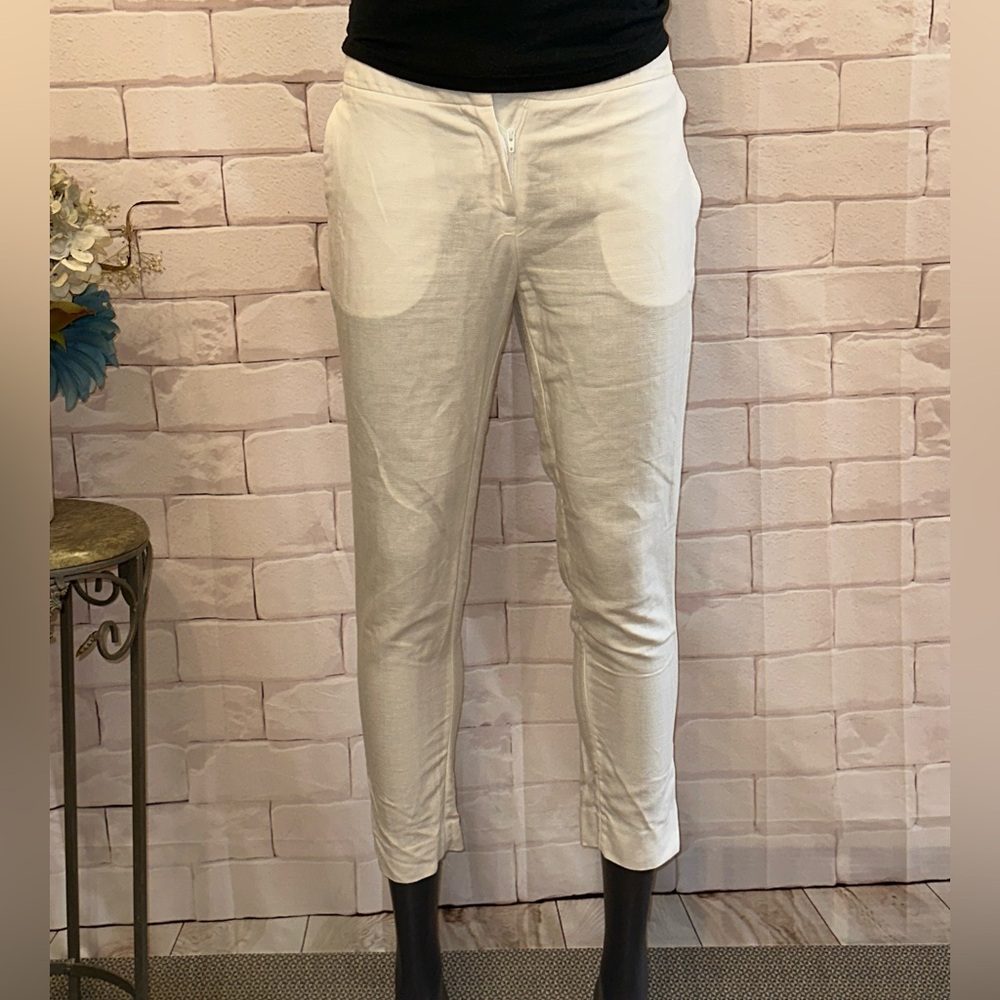 H&M White Womens Trousers